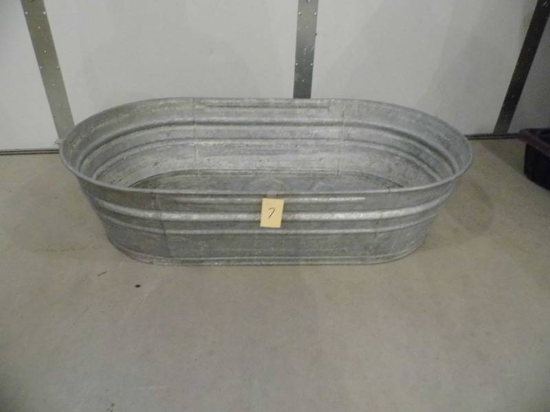 Galvanized Tub