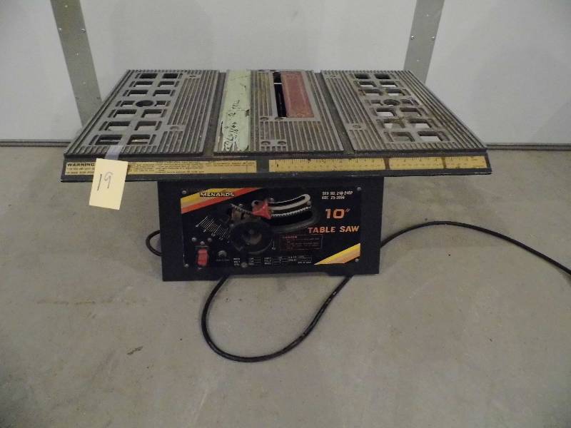 Menards Table Saw