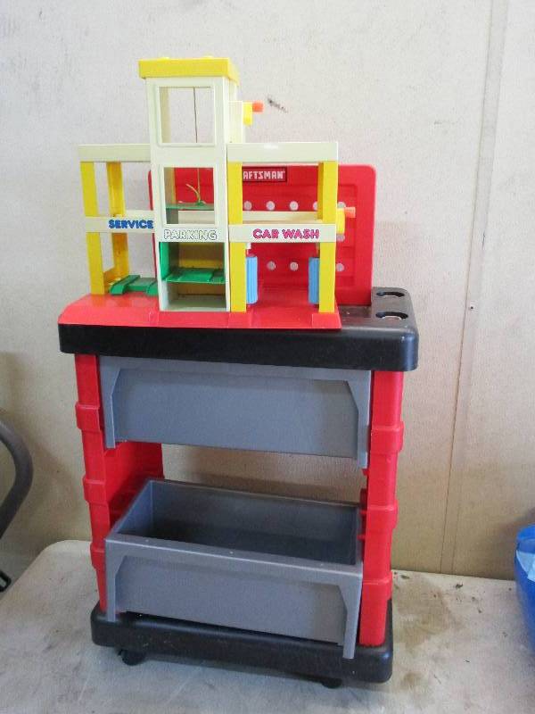 Workbench and carwash