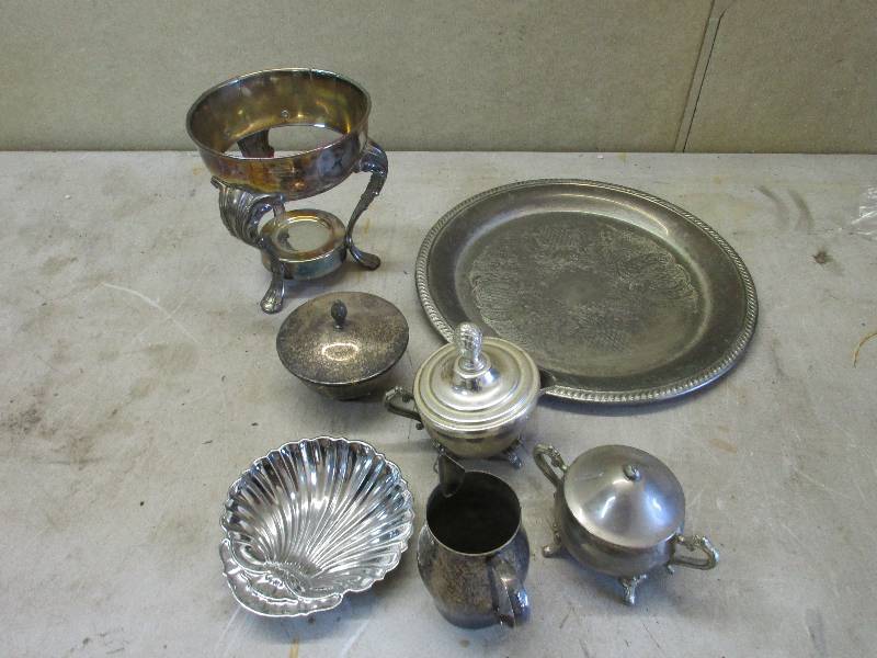 Silver dishes