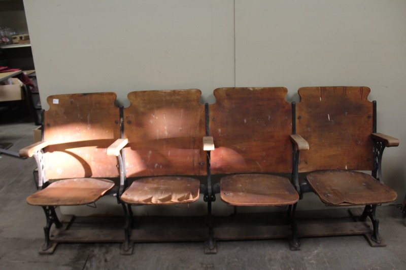 Antique Theater Seating