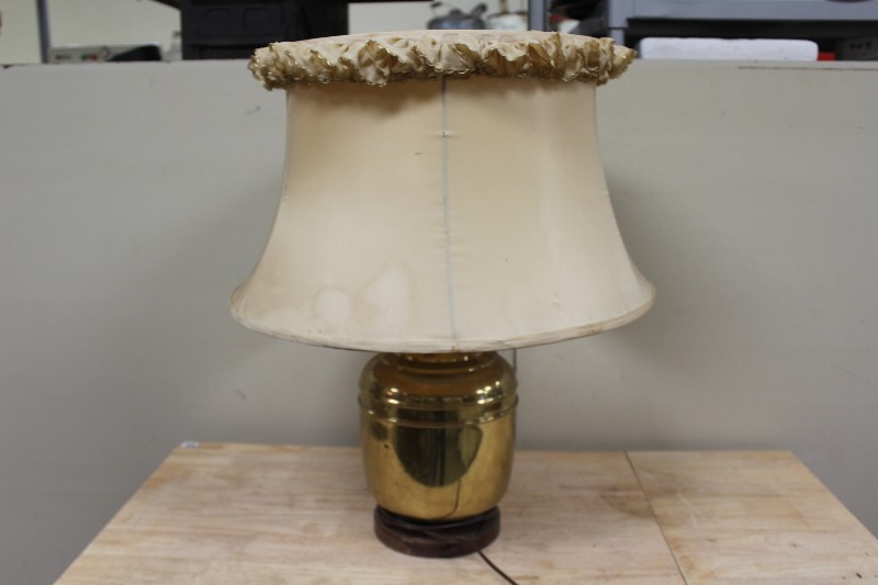 Vintage Brass Lamp