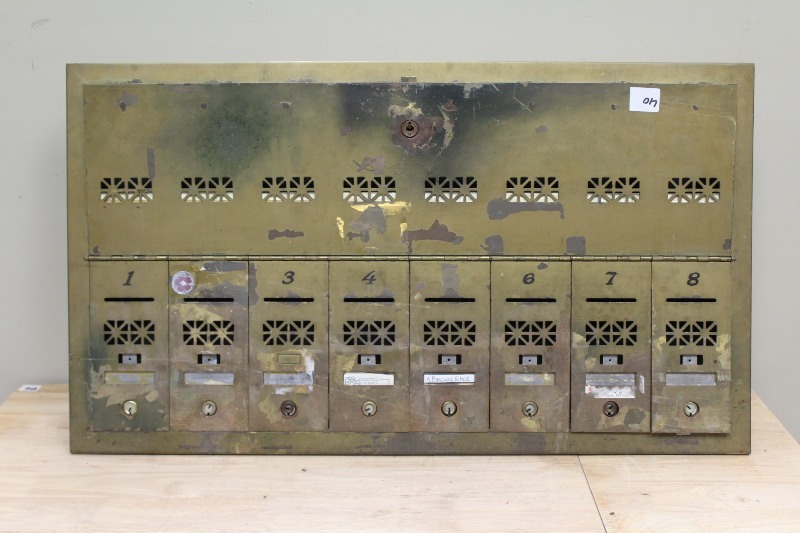Antique Apartment Mailbox