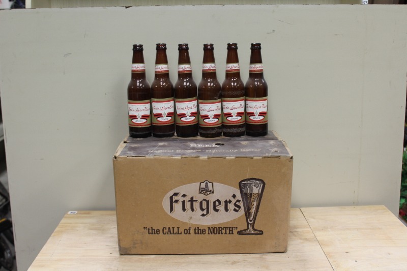 Case of Fitgers Brewery Returnable Bottles