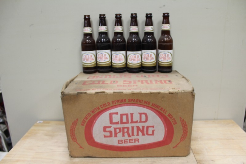 Case of Cold Spring Brewery Returnable Bottles