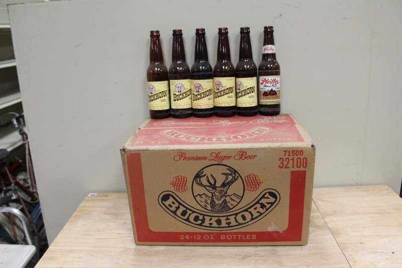 Case of Buckhorn Brewery Returnable Bottles
