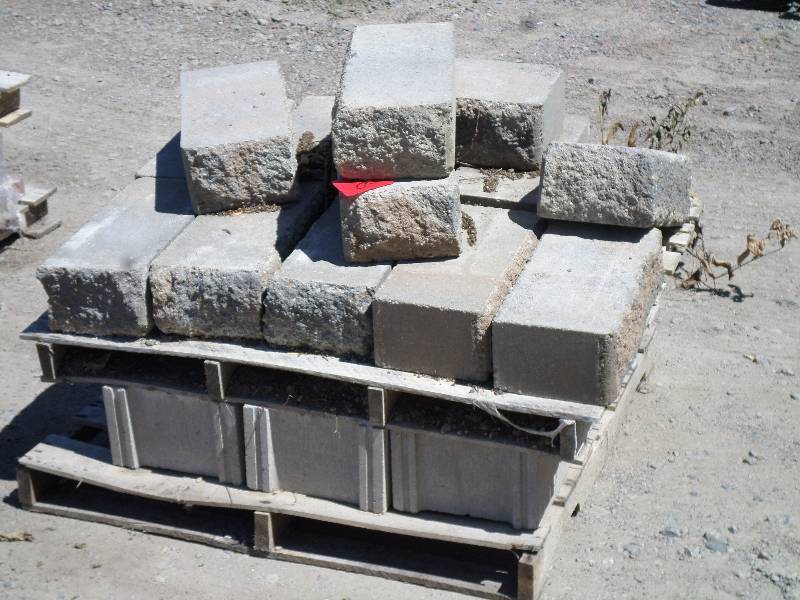 (1) Pallet Of Assorted Rough-Faced ...
