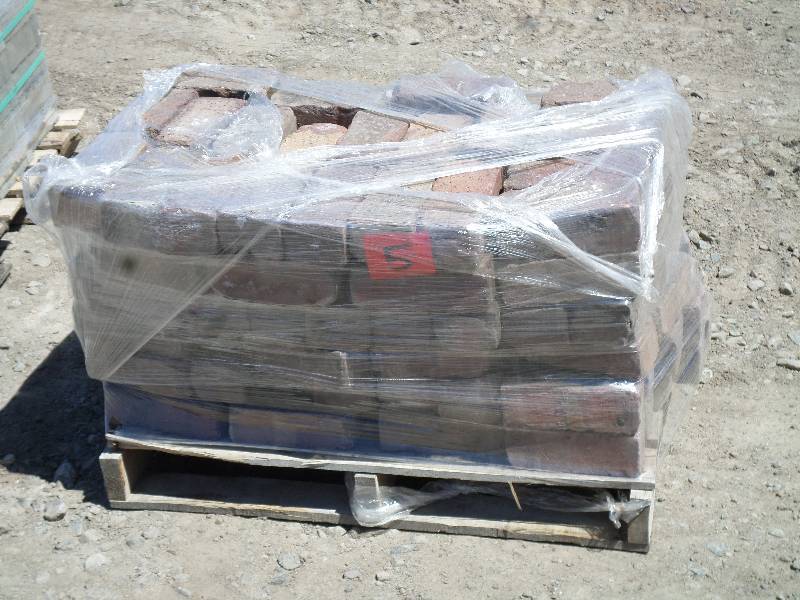 (1) Pallet Of Red Brick ...