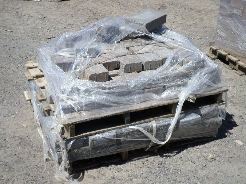 (2) Partial Pallets Of Tumbled Pati...