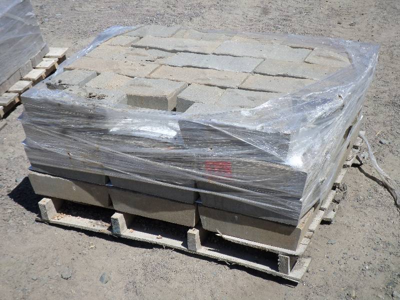 (1) Pallet Of Non-Tumbled Wall Bloc...
