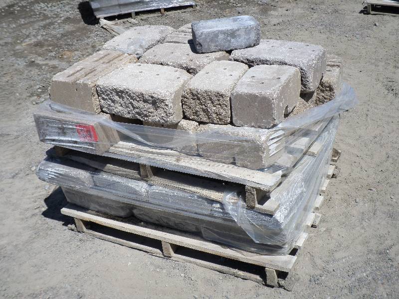 (2) Partial Pallets Of Retaining Wa...