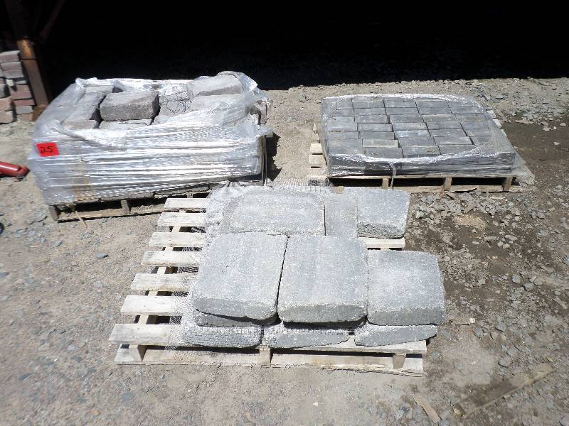 (3) Partial Pallets Of Tumbled & No...