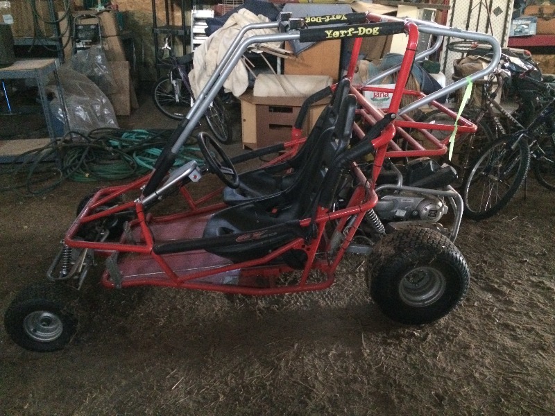 lot 2 image: Yerf-Dog Go Cart
