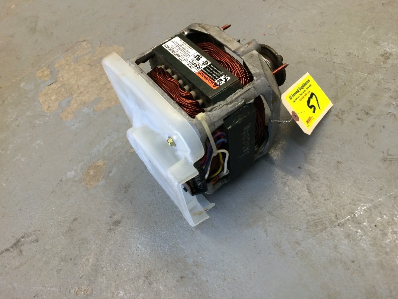 lot 57 image: Washing Machine Motor - works