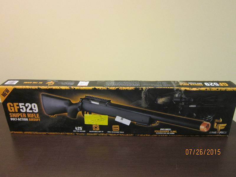 GF529 Airsoft Bolt- Action Sniper Rifle