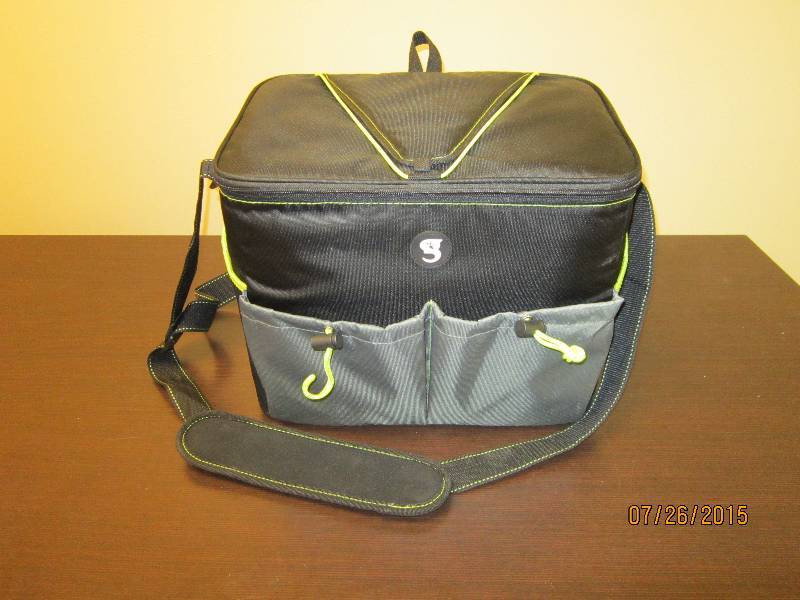 Gray and Black Cooler