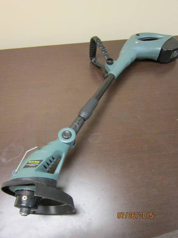 MasterCraft Cordles Grass Trimmer