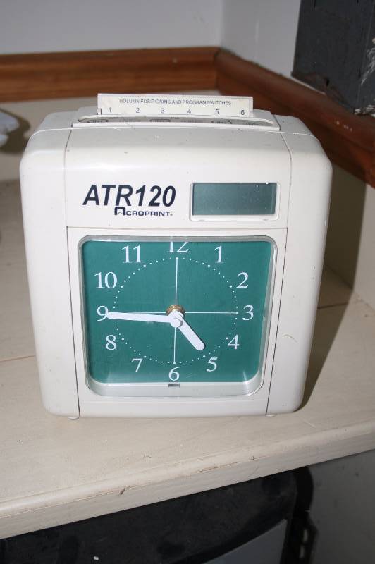ATR120 Punch Clock