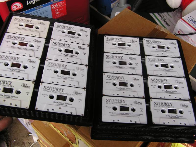 HOLY BIBLE ON CASSETTE
