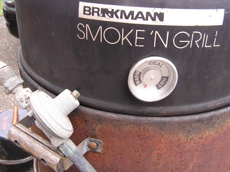 PROPANE  CHARCOAL SMOKER