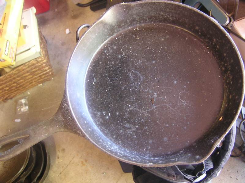 lot 103 image: cast iron skillet wagner national  #7