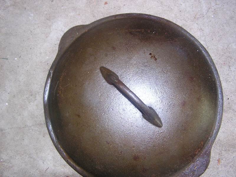 lot 106 image: cast iron lid #8
