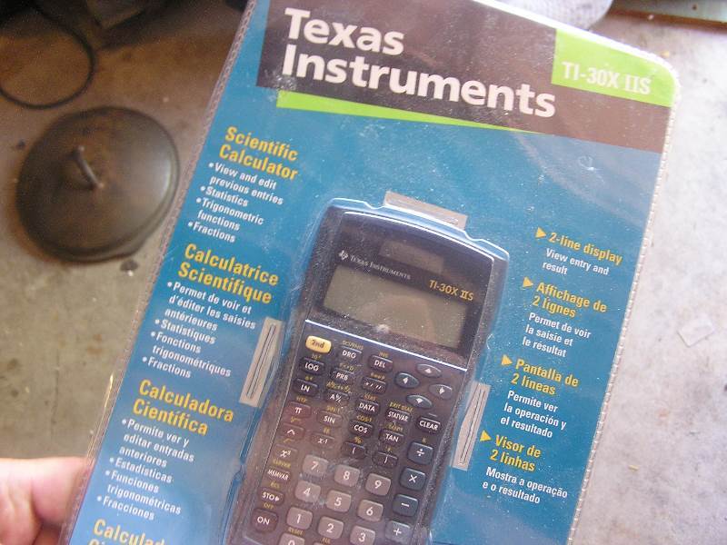 lot 113 image: texas instruments calculator new