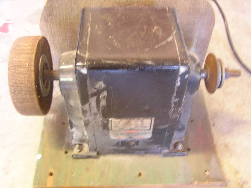 lot 117 image: dual arbor buffer  grinder