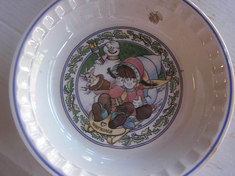 lot 126 image: watkins pie plate