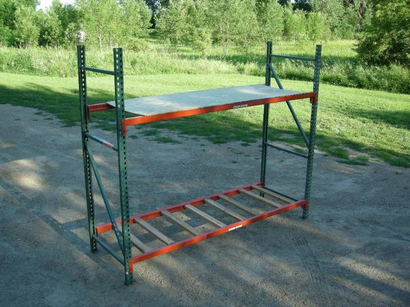 lot 6 image: Pallet racking