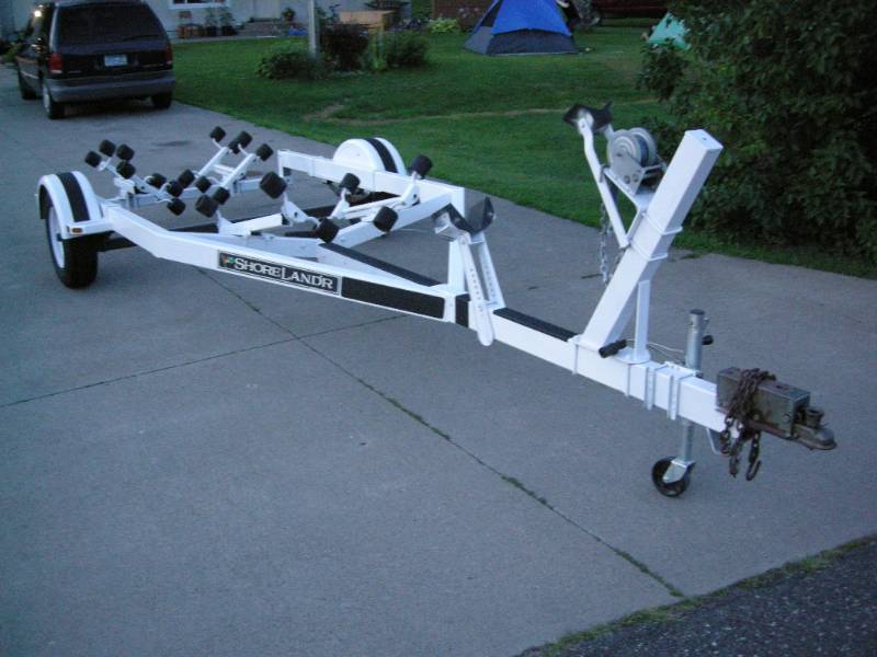 lot 1 image: 20 Boat trailer, registered as 2012 Homemade