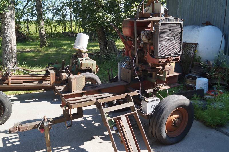 IH Power Unit Log Splitter