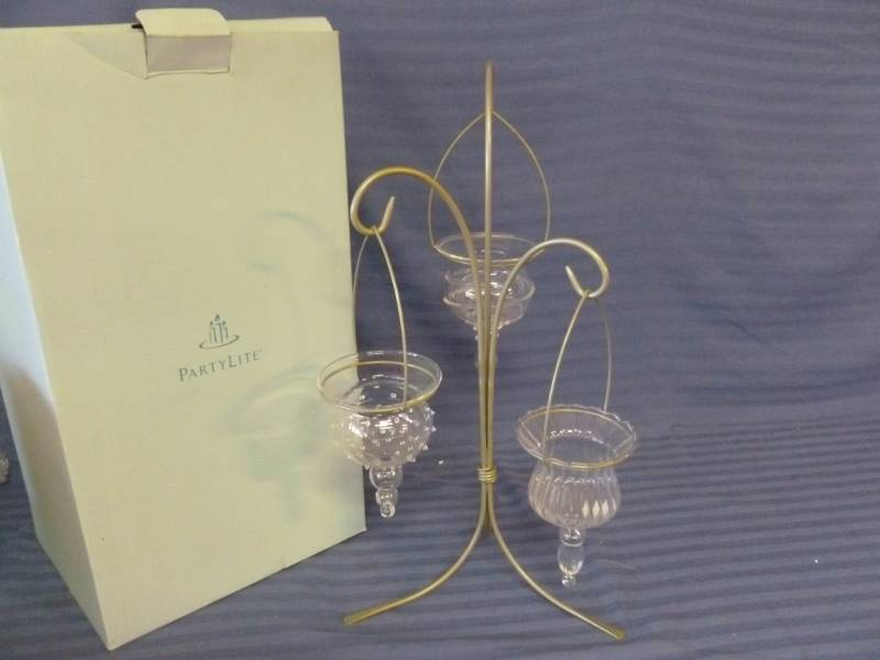 lot 38 image: Partylite Candelabra