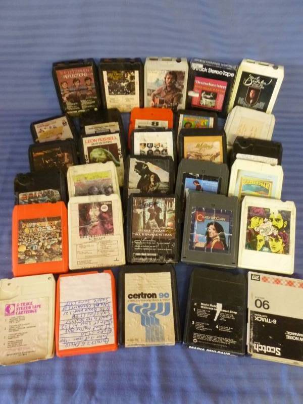 lot 48 image: Collectible 8 Track Tapes