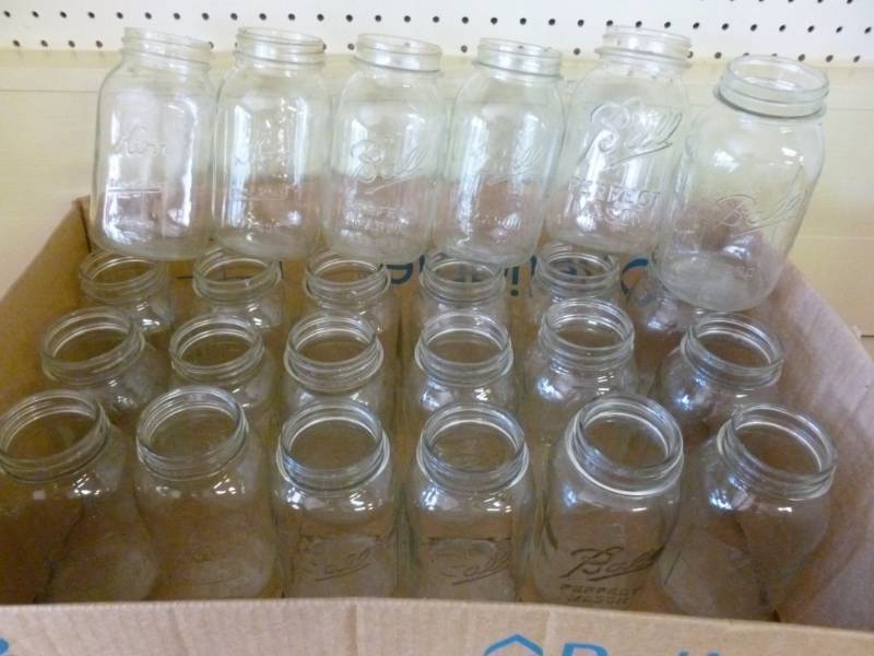 lot 80 image: Canning Jars