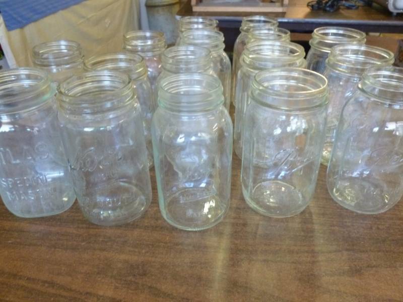 lot 81 image: Canning Jars