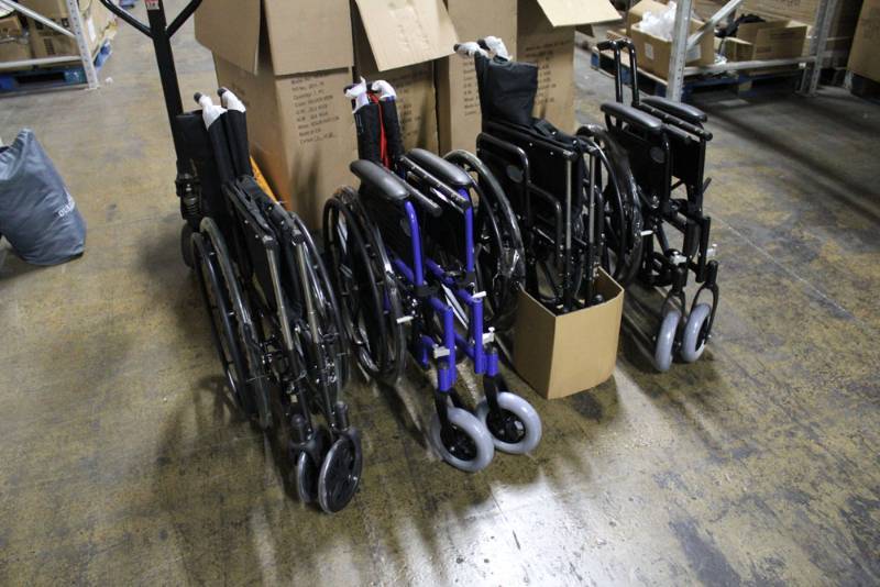lot 47 image: Pallet of Wheelchairs