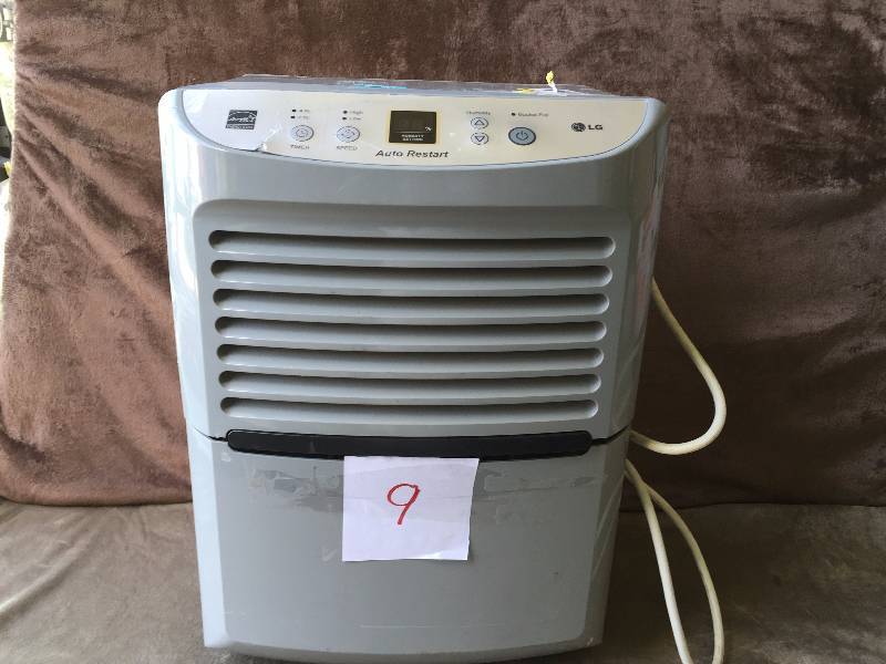lot 9 image: LG Dehumidifier