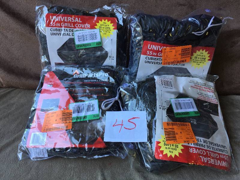 lot 45 image: Lot of 4 Grill Covers