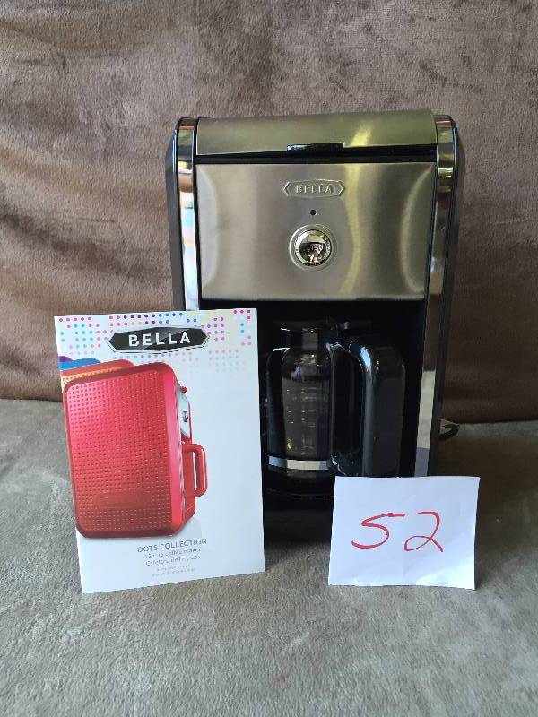 lot 52 image: Bella Coffee Maker