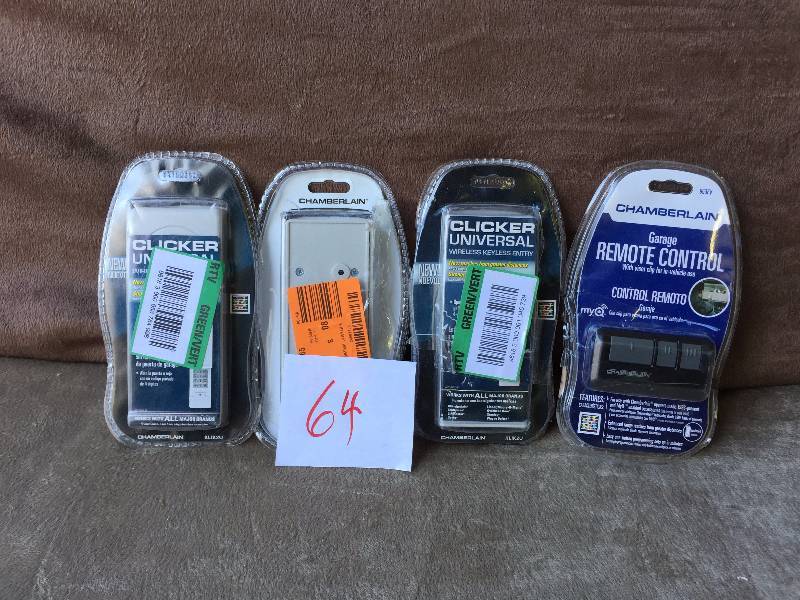 lot 64 image: Lot of Garage Door Openers