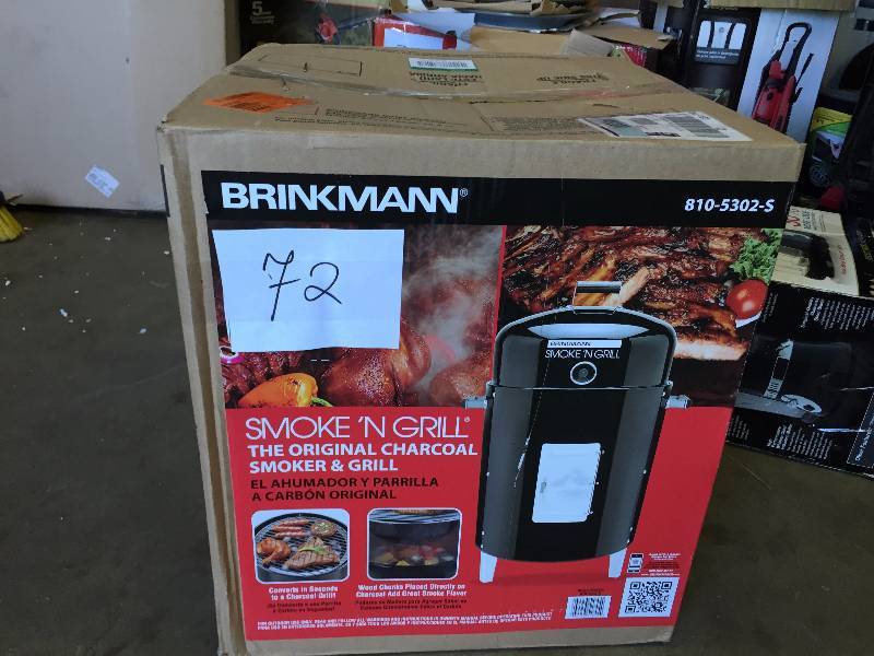 lot 72 image: Brinkmann Smoke N Grill