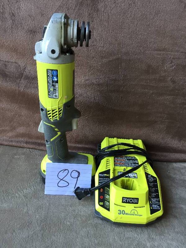 lot 89 image: Ryobi Grinder
