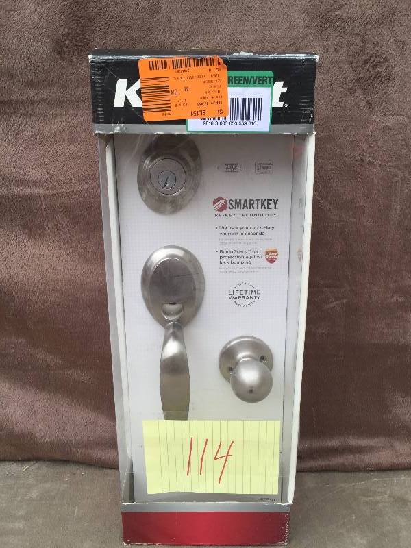 lot 114 image: Kwikset Door Entry
