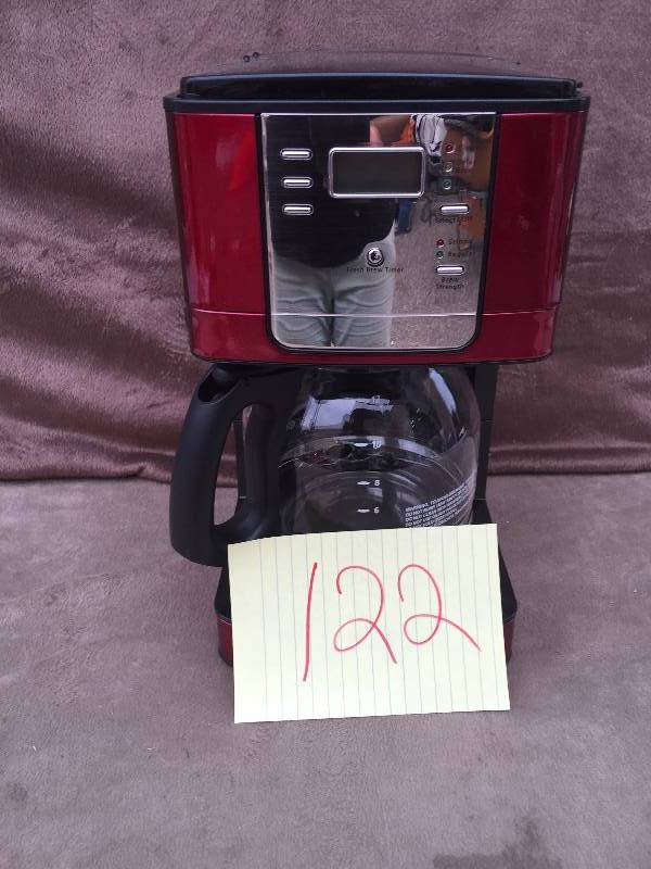 lot 122 image: Mr Coffee Coffee Maker used tested works