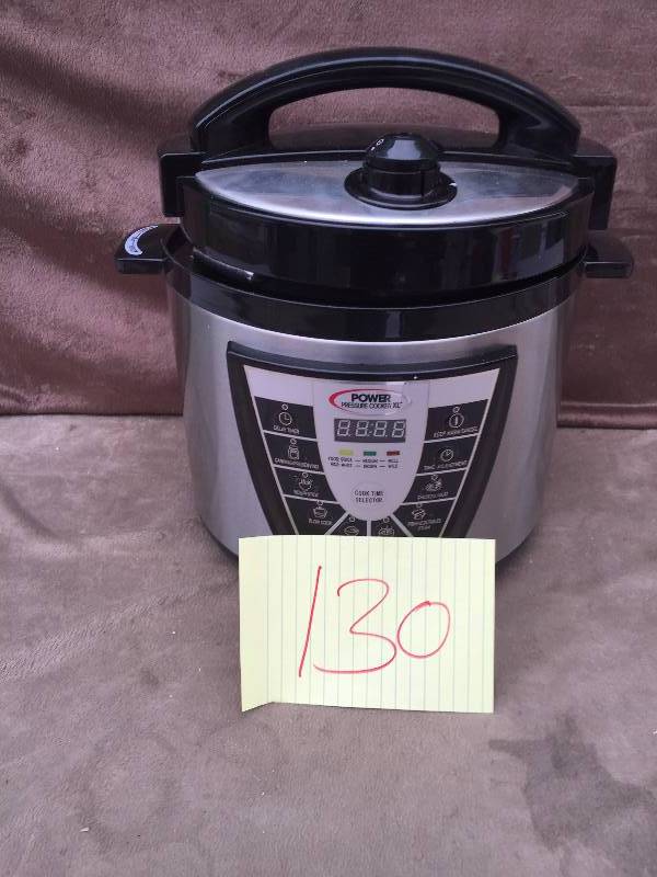 lot 130 image: XL Preassure Cooker missing accesorie
