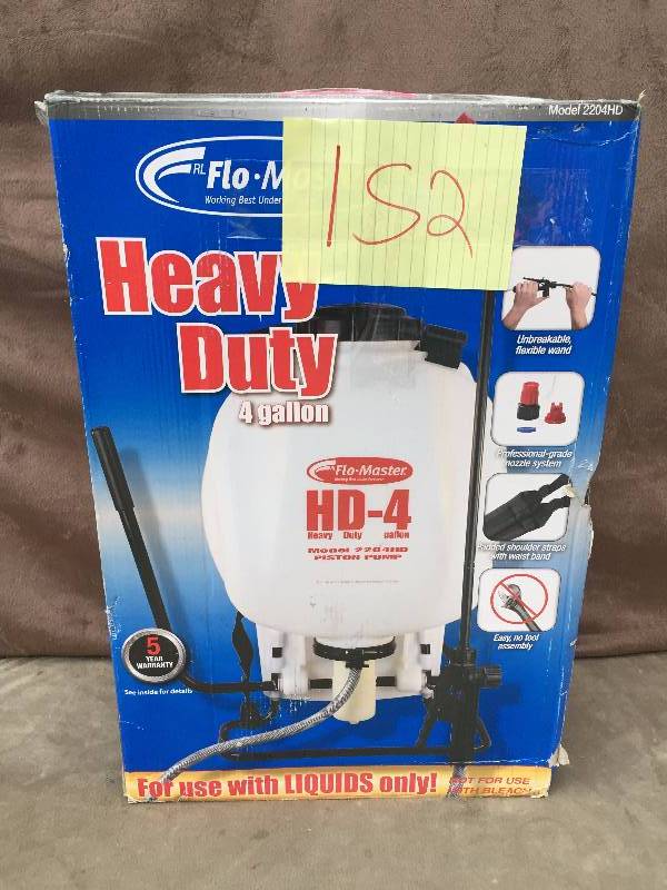 lot 152 image: Heavy Duty HD-4 Piston Pump