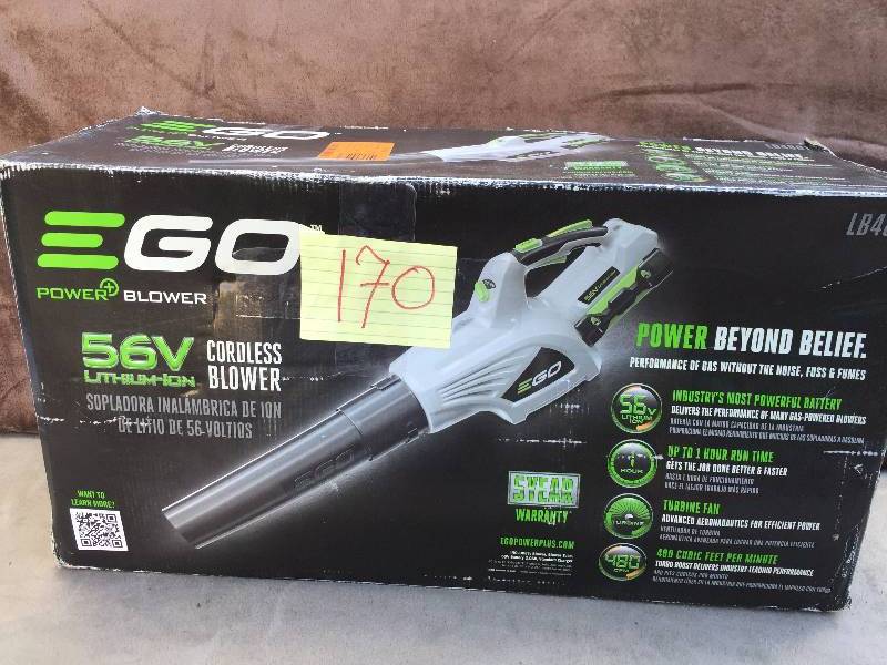 lot 170 image: Ego Cordless Blower