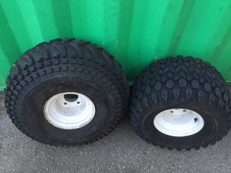 lot 209 image: Lot of 2 - Off the Road tires and Rims- Used in Good Condition