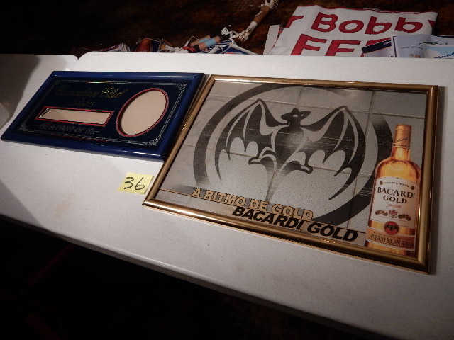 lot 36 image: Canadian Club Salutes.. Bacardi Gold
